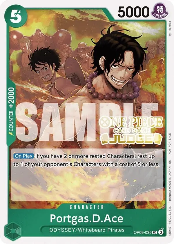Portgas.D.Ace (Judge Pack Vol. 6) (Op09-035) (Op-Pr) 1