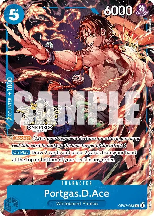 Portgas.D.Ace - Op07-053 (3Rd Anniversary Tournament 3 Brothers Pack) (Op07-053) (Op13 Ann) 1