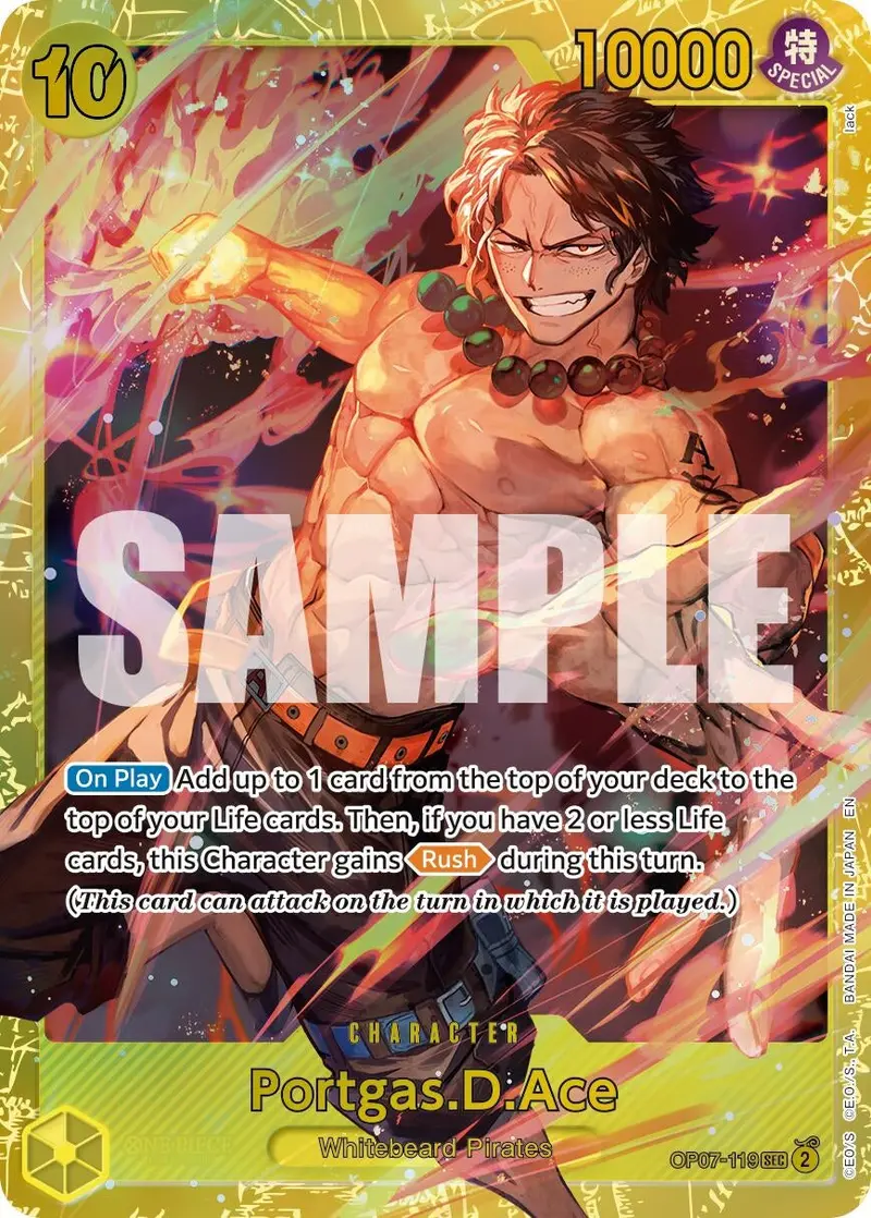Portgas.D.Ace - Op07-119 (Reprint) (Op07-119) (Prb-02) 1