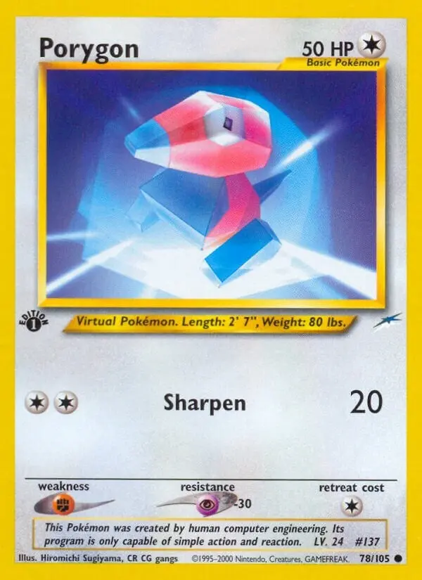 Porygon (078/105) (N4) 1