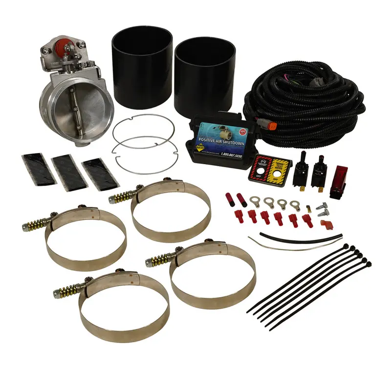 Positive Air Shut-Off W/Test Function Universal 4.0In C/W Electronics 1