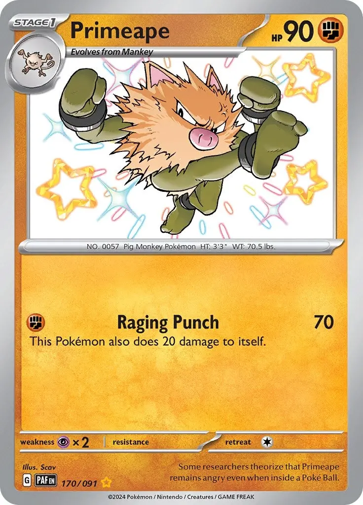 Primeape (170/091) (Paf) 1