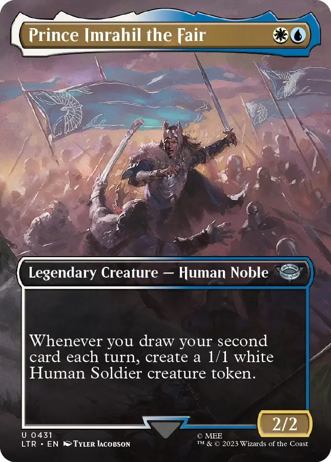Prince Imrahil The Fair (Borderless Alternate Art) [The Lord Of The Rings: Tales Of Middle-Earth] 1