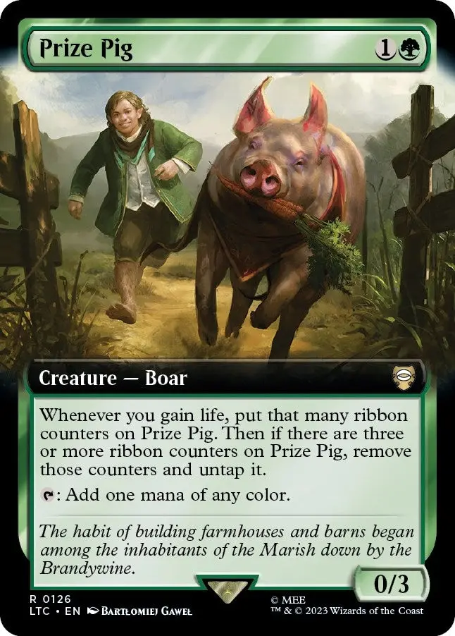 Prize Pig (Extended Art) (126) (Ltc) 1