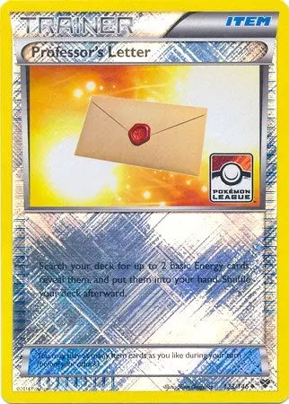 Professor's Letter - 123/146 (Pokemon League) (123/146) (Pr) 1
