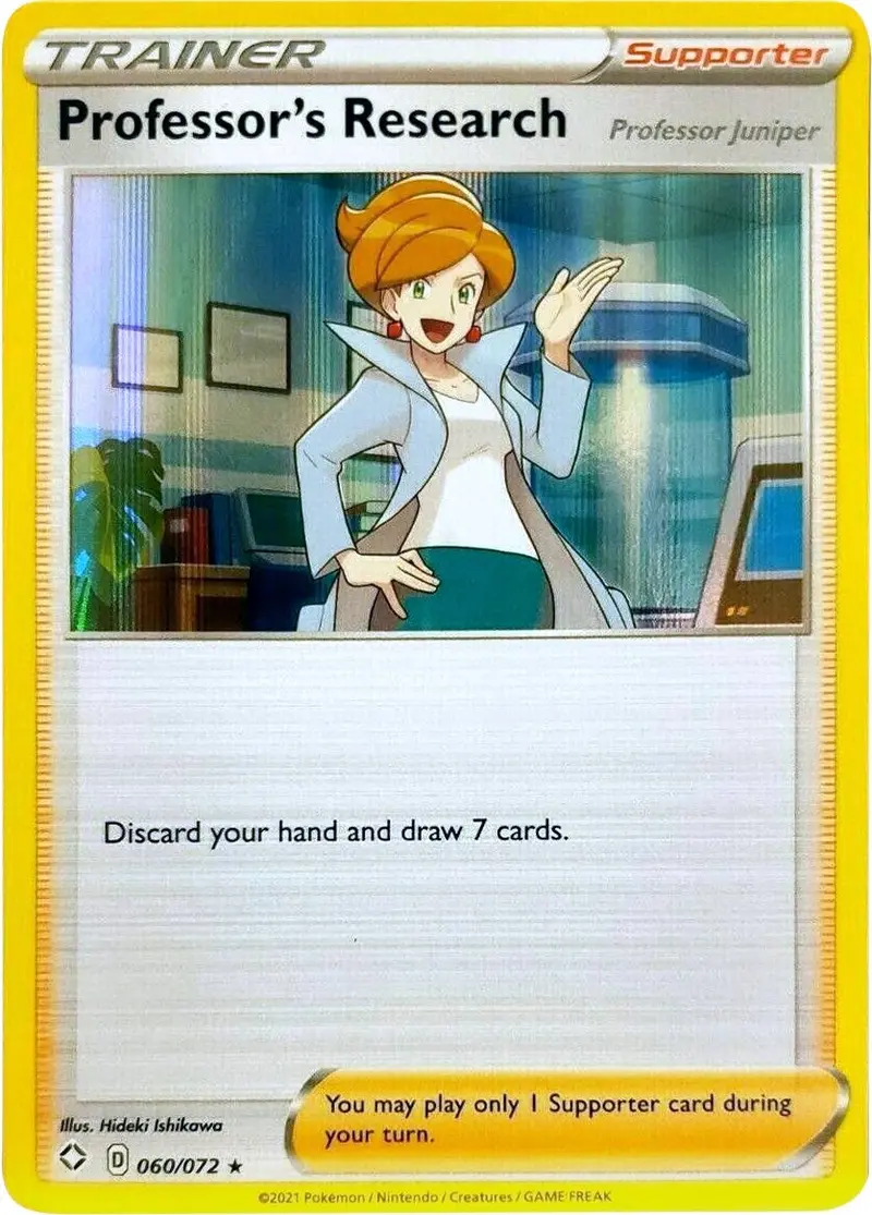 Professor's Research - 060/072 (Holofoil) (060/072) (Pr) 1