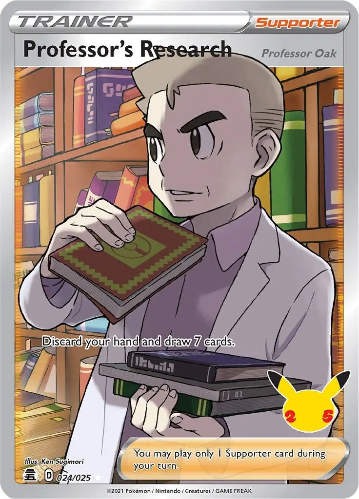 Professor's Research (Full Art) (024/025) (Clb) 1