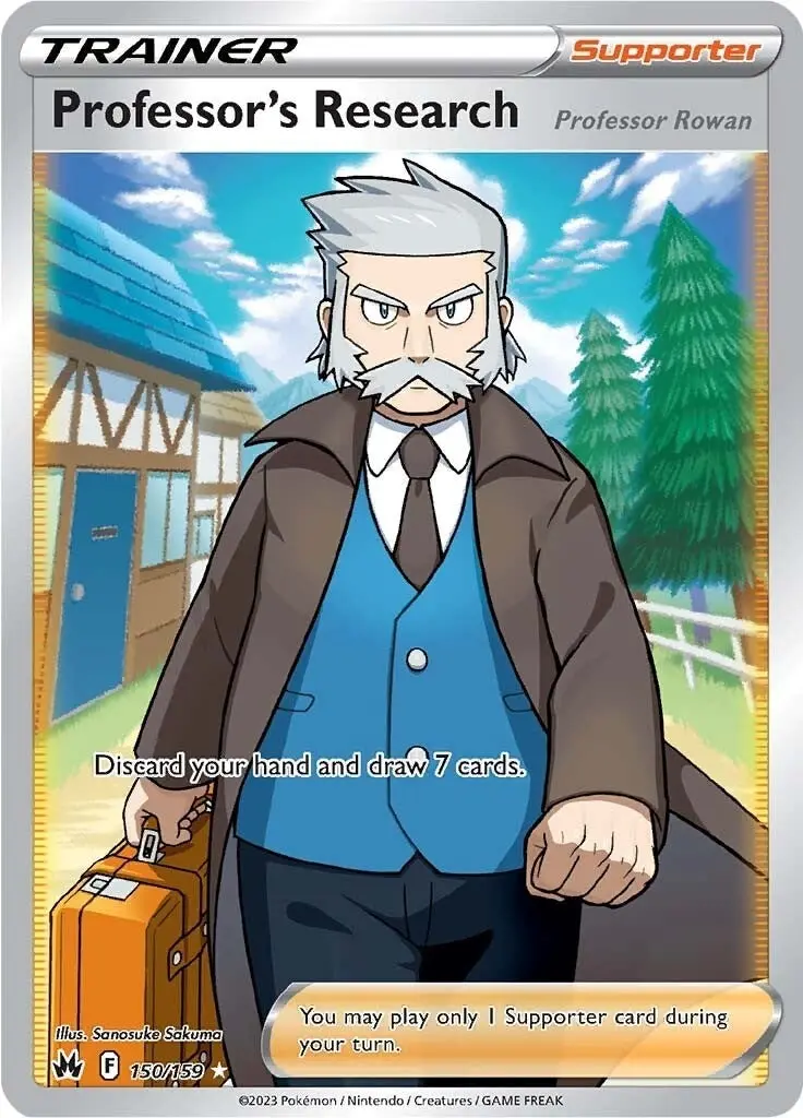 Professor's Research (Full Art) (150/159) (Crz) 1