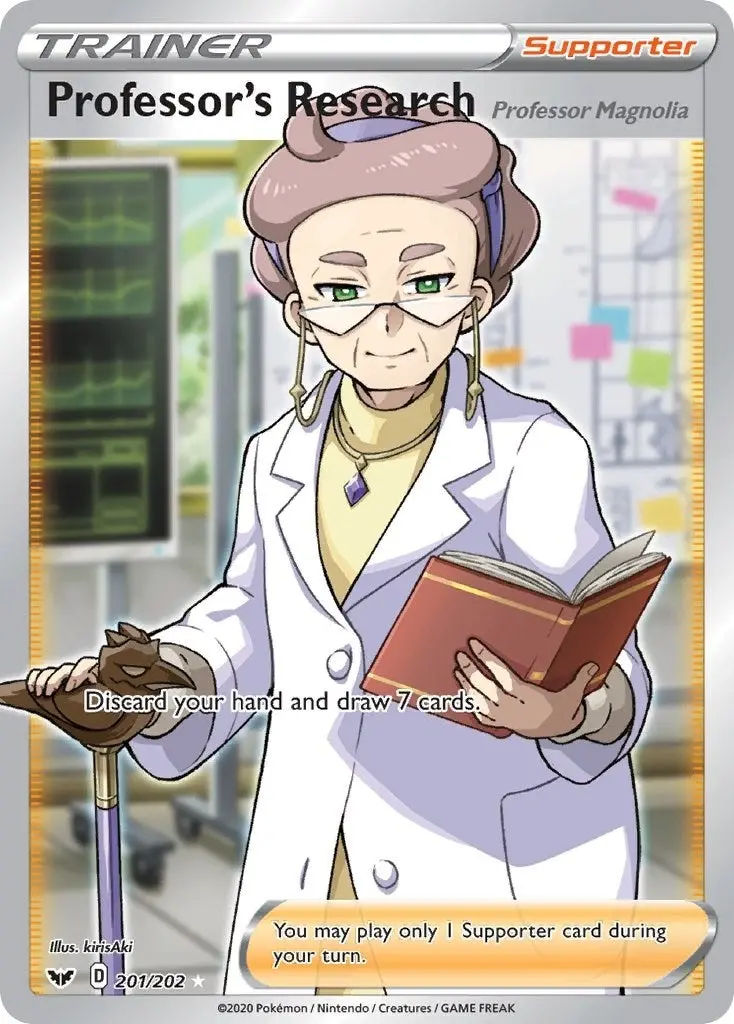 Professor's Research (Full Art) (201/202) (Swsh01) 1