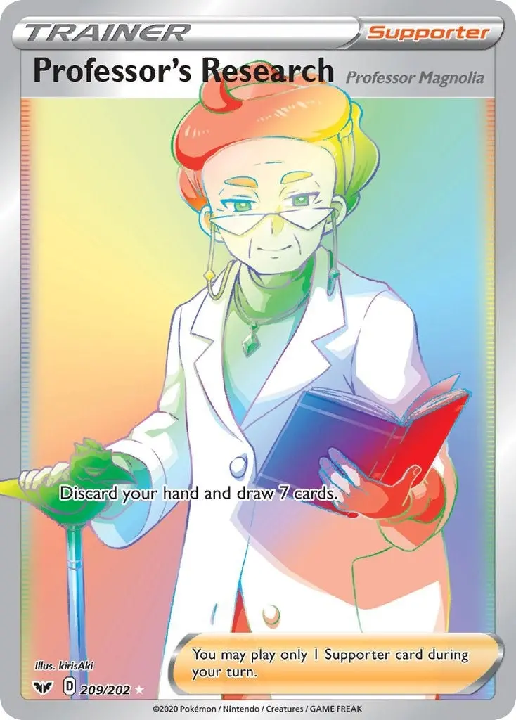 Professor's Research (Secret) (209/202) (Swsh01) 1