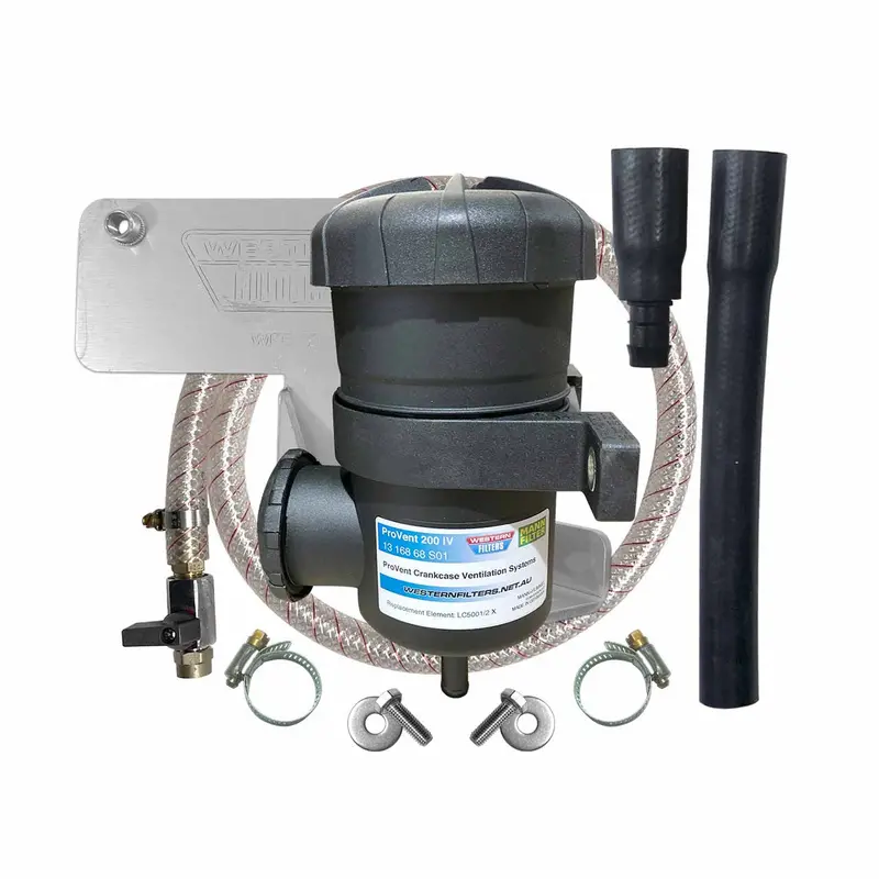 Provent Catch Can Kit -On For Toyota Landcruiser Prado 250 Series 48V 2.8L Td Mhev 1Gd-Ftv Mann+Hummel 1