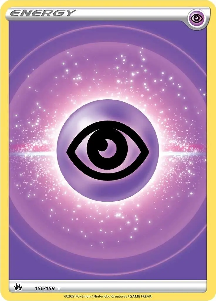 Psychic Energy (Texture Full Art) (156/159) (Crz) 1