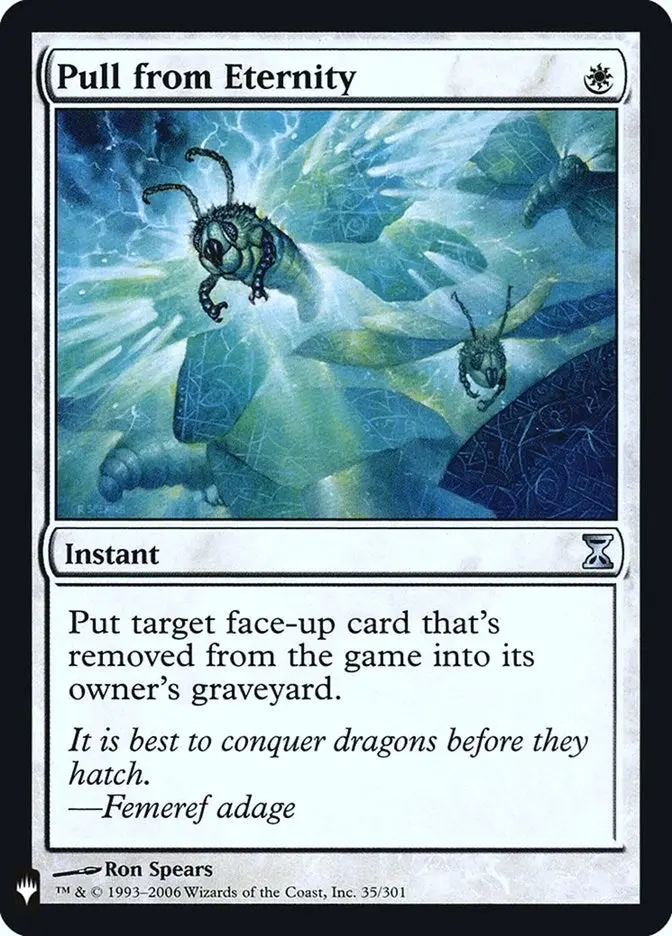 Pull From Eternity (35) (List) 1