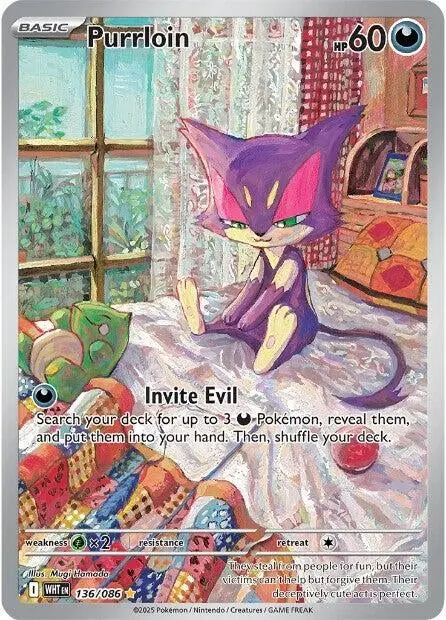 Purrloin (136/086) (Wht) 1