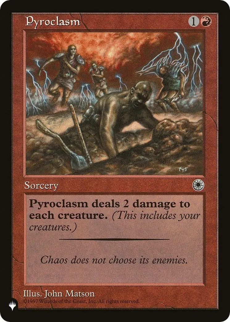 Pyroclasm (List) 1