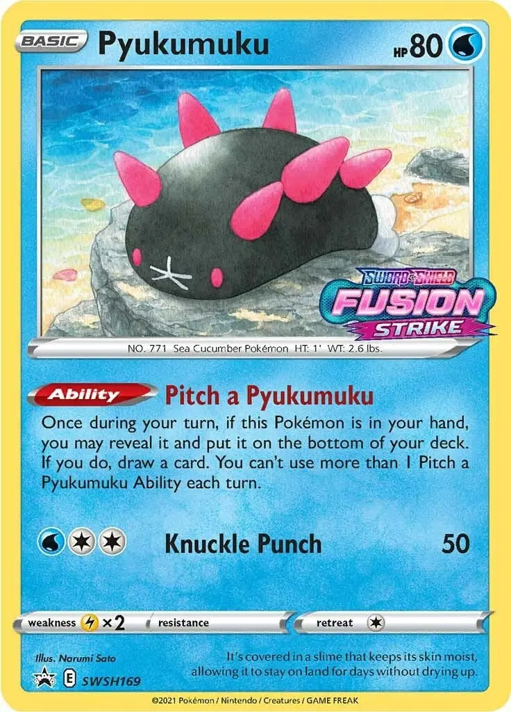 Pyukumuku - Swsh169 (Prerelease) (Swsh169) (Swsd) 1
