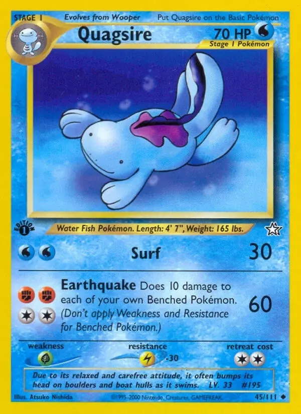 Quagsire (045/111) (N1) 1