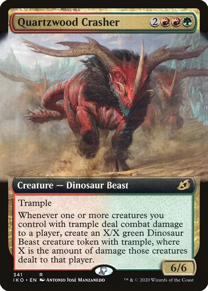 Quartzwood Crasher (Extended Art) (341) (Iko) 1