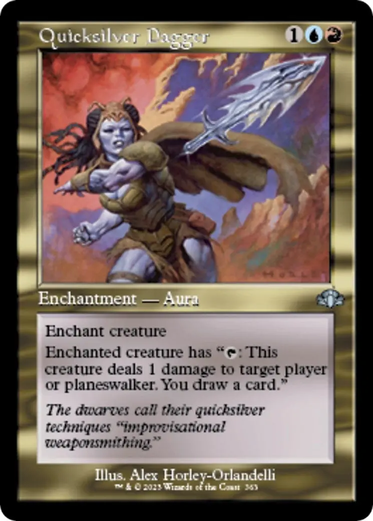 Quicksilver Dagger (Retro Frame) (363) (Dmr) 1