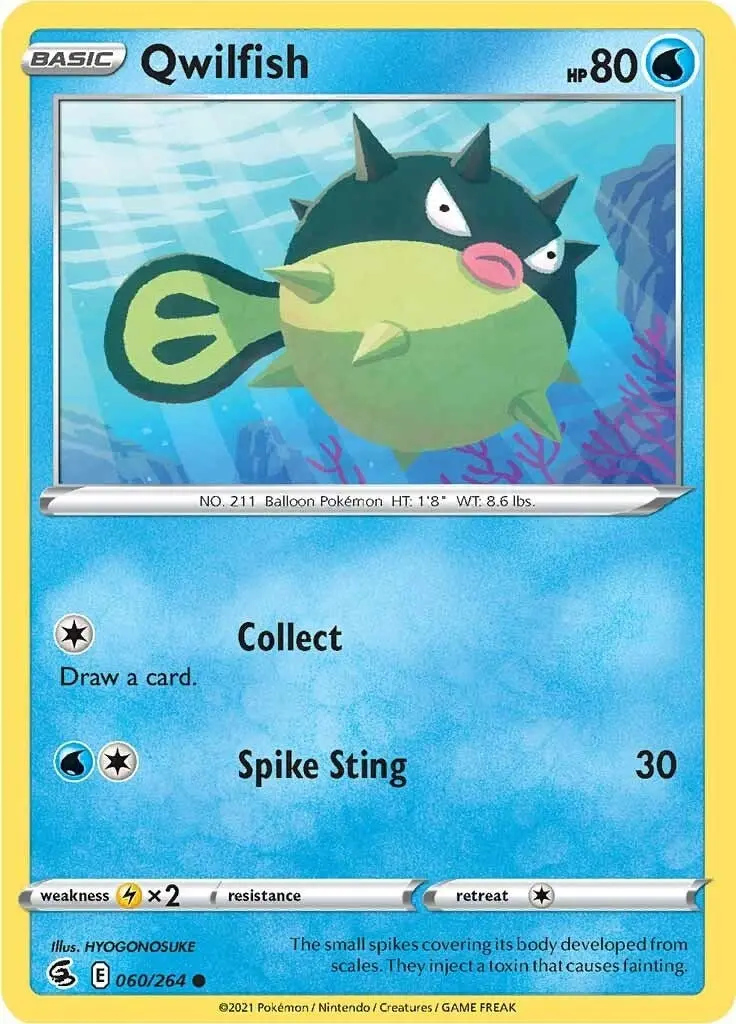 Qwilfish (060/264) (Swsh08) 1