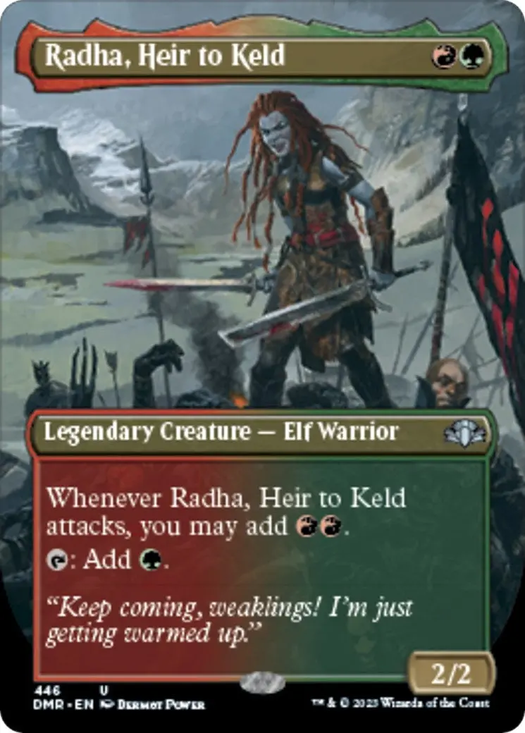 Radha, Heir To Keld (Borderless) (446) (Dmr) 1