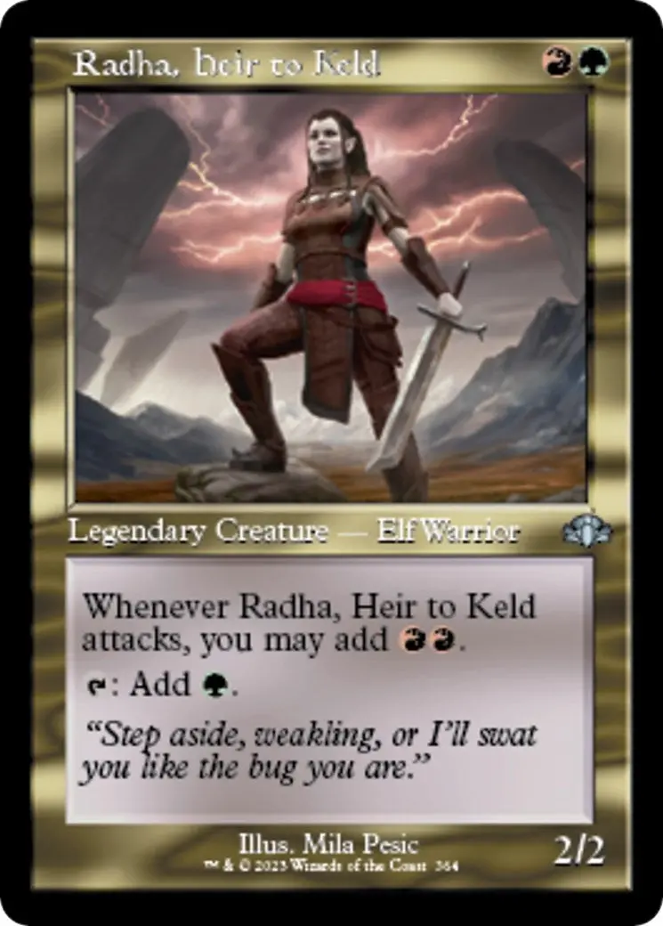 Radha, Heir To Keld (Retro Frame) (364) (Dmr) 1