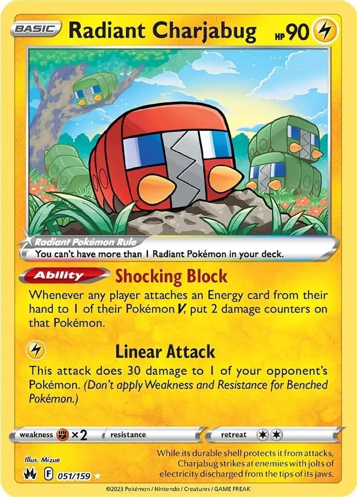 Radiant Charjabug (051/159) (Crz) 1