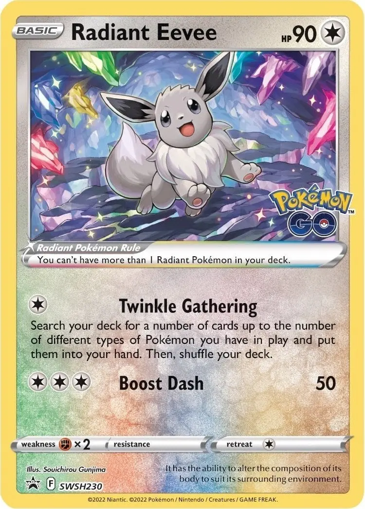 Radiant Eevee - Swsh230 (Swsh230) (Swsd) 1