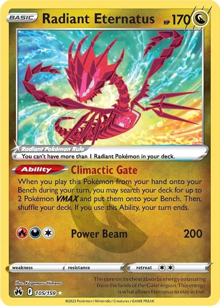 Radiant Eternatus (105/159) (Crz) 1