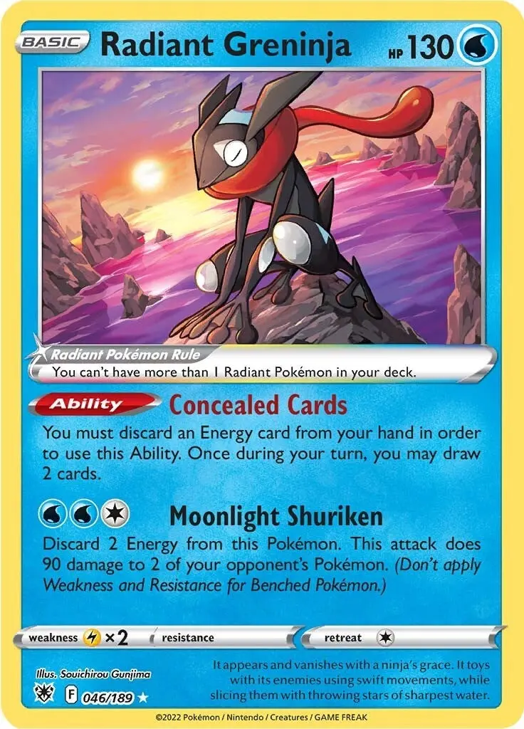 Radiant Greninja (046/189) (Swsh10) 1