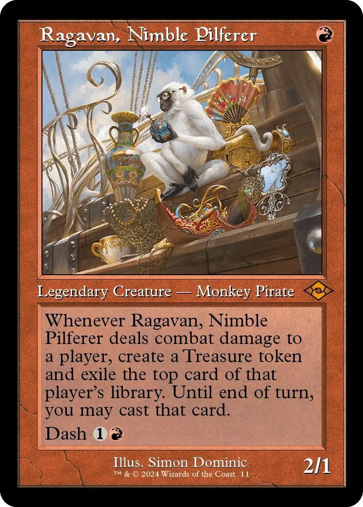 Ragavan, Nimble Pilferer (Retro Frame) (11) (Mh2) 1