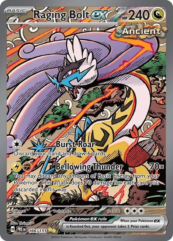 Raging Bolt Ex (166/131) (Pre) 1
