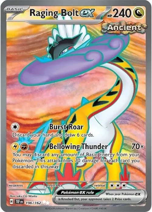 Raging Bolt Ex (196/162) (Tef) 1