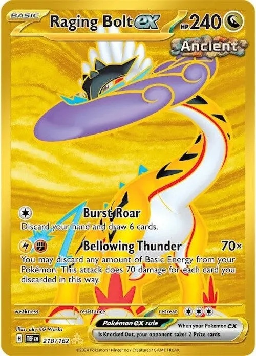 Raging Bolt Ex (218/162) (Tef) 1