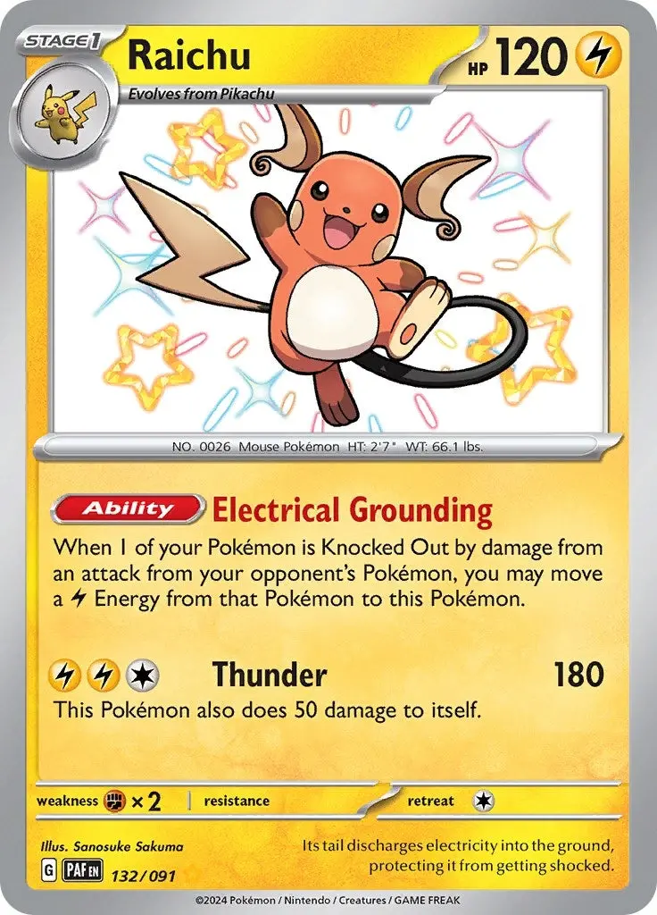 Raichu (132/091) (Paf) 1