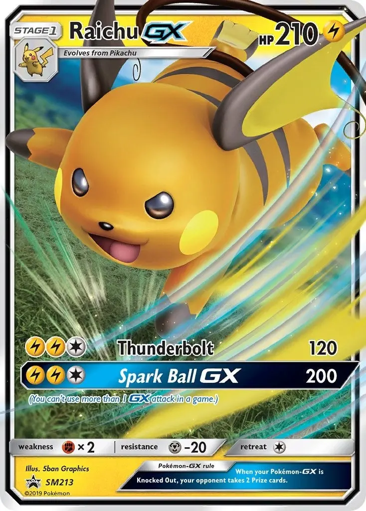 Raichu Gx - Sm213 (Sm213) (Smp) 1