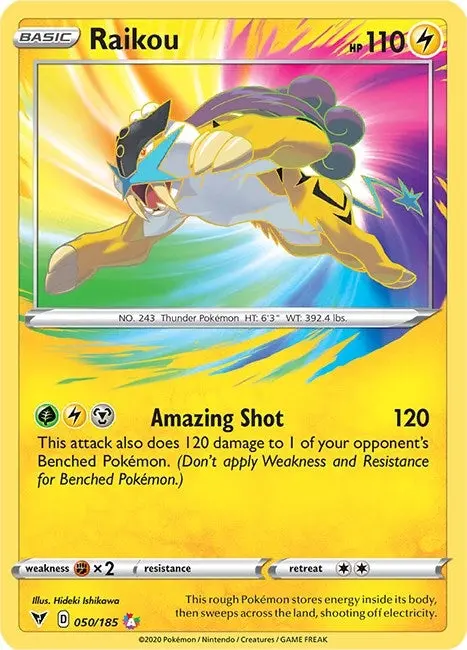 Raikou (050/185) (Swsh04) 1