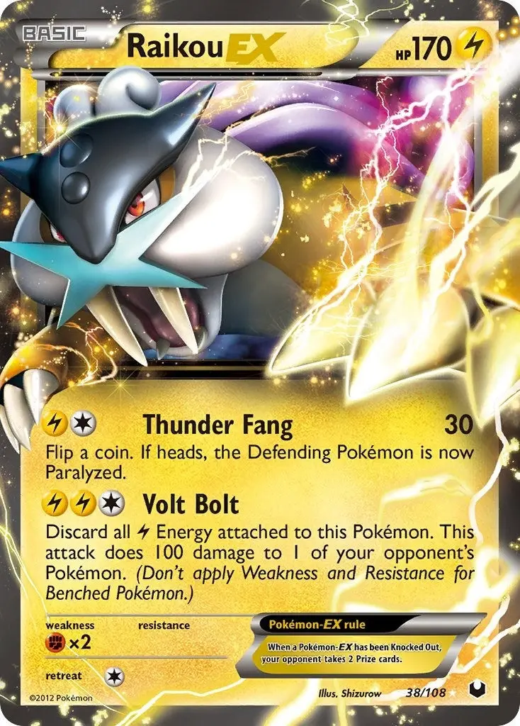 Raikou Ex (38/108) (Dex) 1