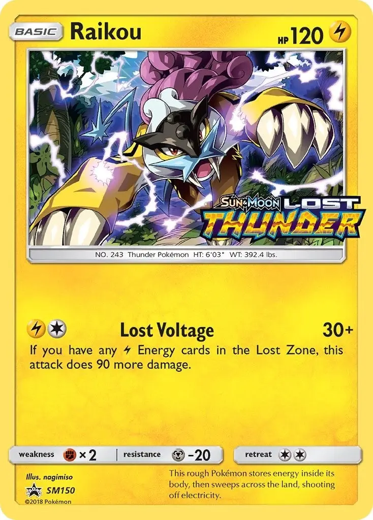 Raikou - Sm150 (Prerelease) (Sm150) (Smp) 1
