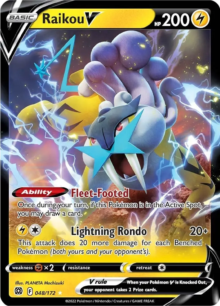 Raikou V (048/172) (Swsh09) 1