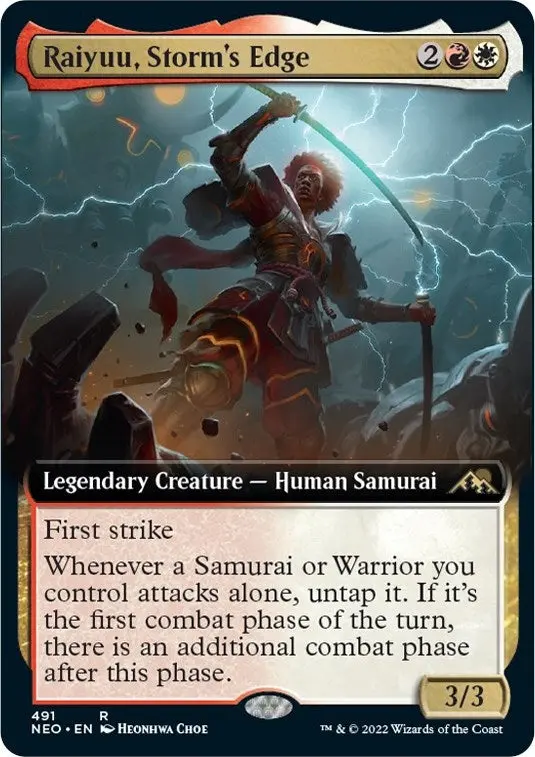 Raiyuu, Storm's Edge (Extended Art) (491) (Neo) 1