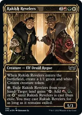 Rakish Revelers (Gilded Foil) (393) (Snc) 1