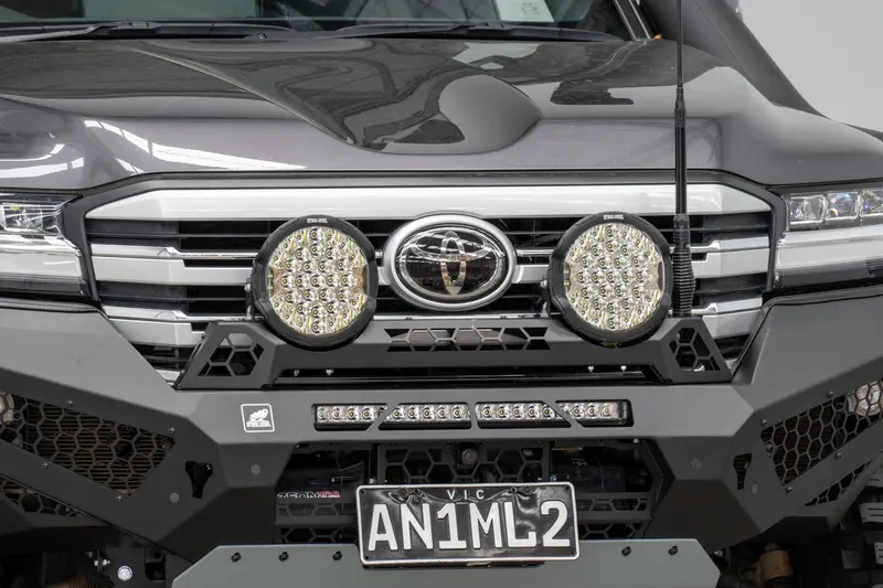 Rally Hoop To Suit Lc300 Predator Bar For Offroad Animal Arse Kicker 9 Inch Lights 1