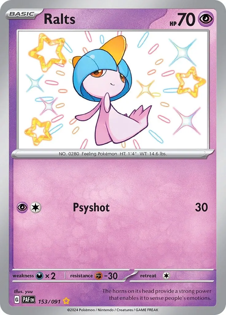 Ralts (153/091) (Paf) 1