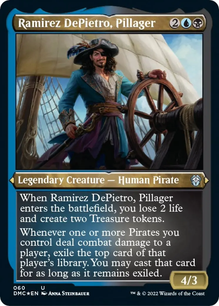 Ramirez Depietro, Pillager (Foil Etched) (60) (Dmc) 1