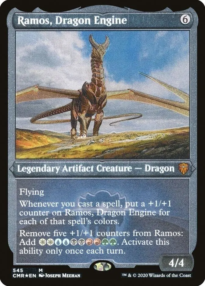 Ramos, Dragon Engine (Foil Etched) (545) (Cmr) 1