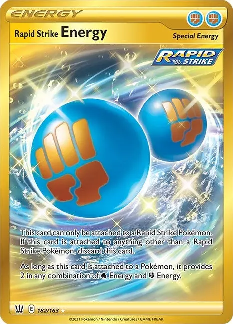 Rapid Strike Energy (Secret) (182/163) (Swsh05) 1