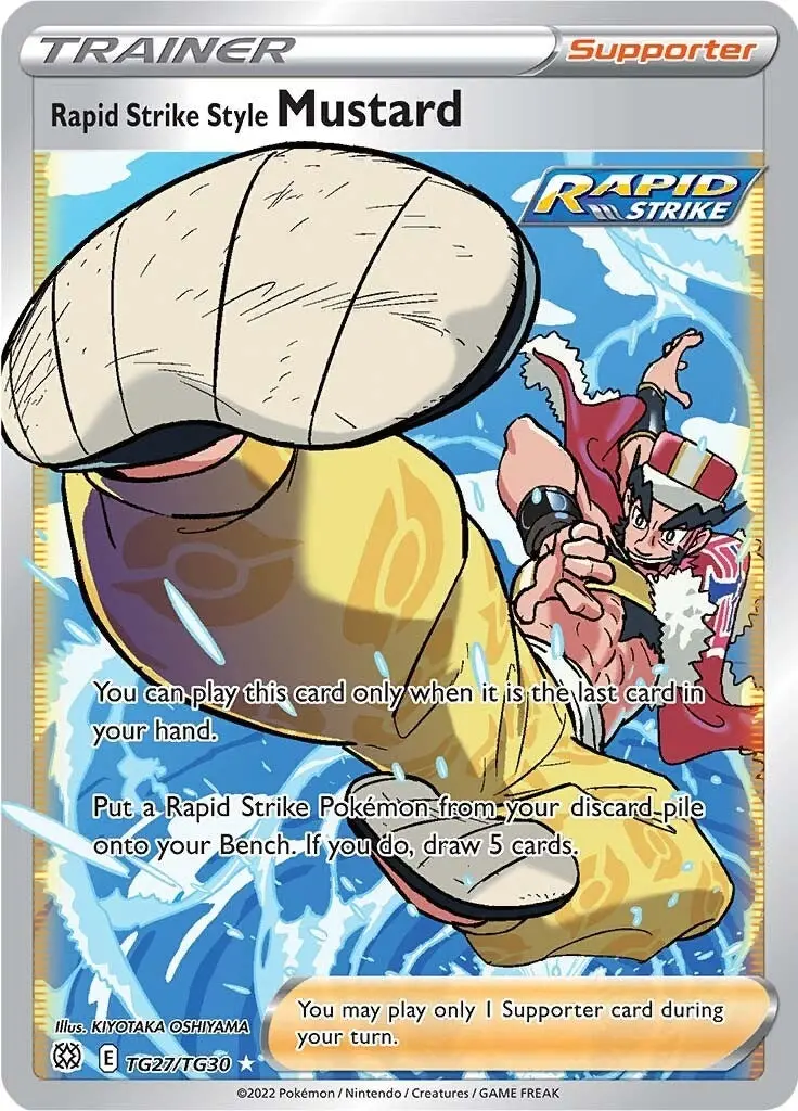 Rapid Strike Style Mustard (Tg27/Tg30) (Swsh09:Tg) 1