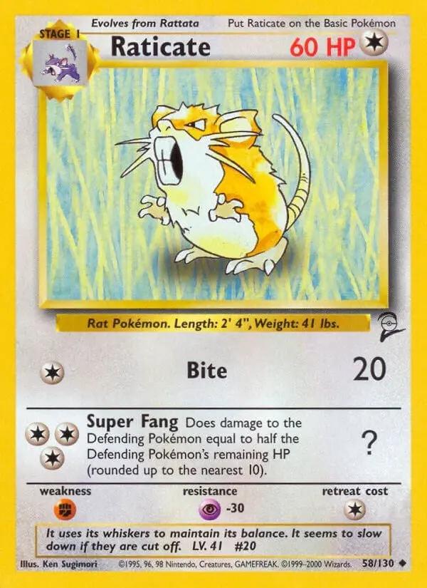 Raticate (058/130) (Bs2) 1
