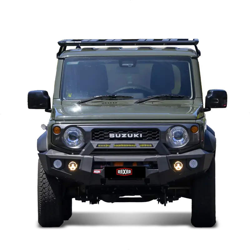 Raxar No-Loop Bull Bar – Suits Suzuki Jimny 2018 Onwards | Brixton 4X4 1